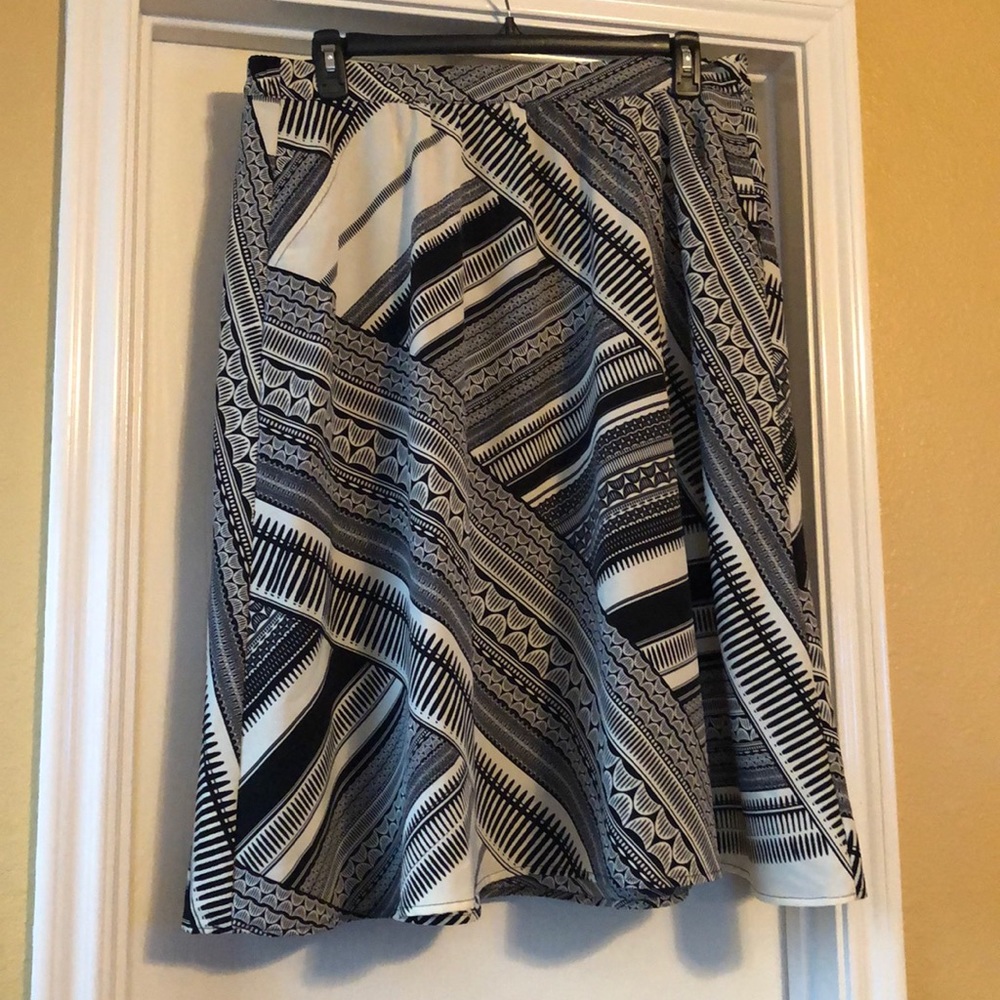 Knee length skirt
